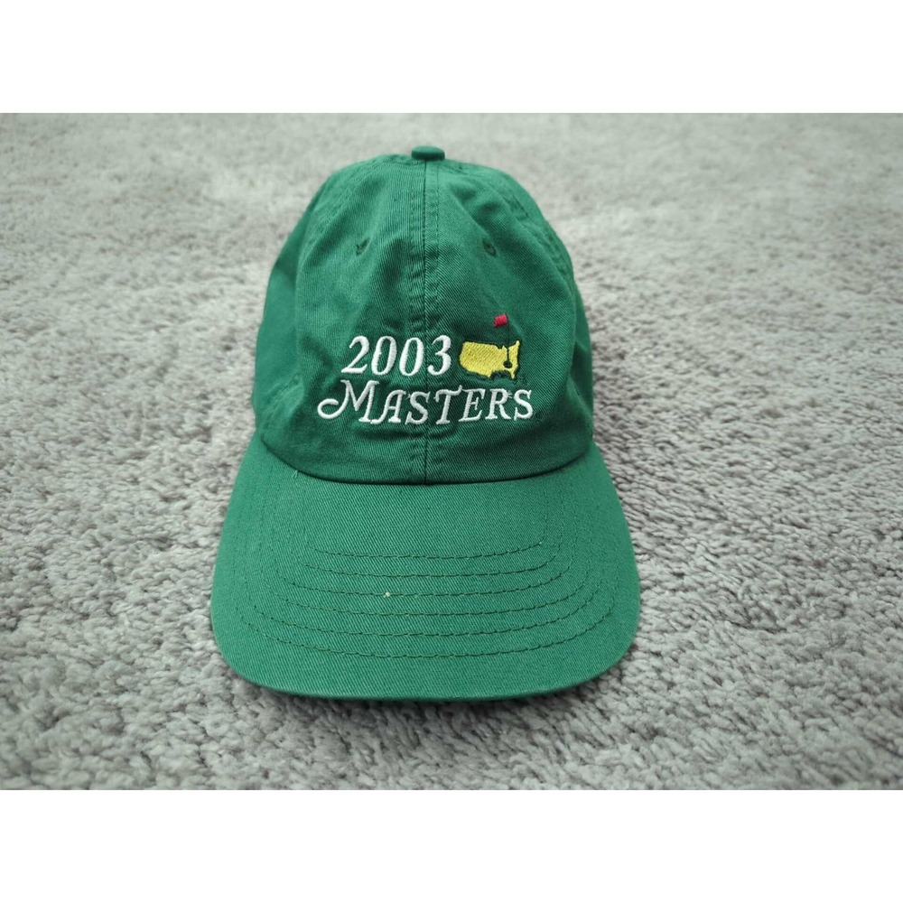 Vintage 2003 Masters Tournament Golf Hat Mens OS American‎ Needle Strapback